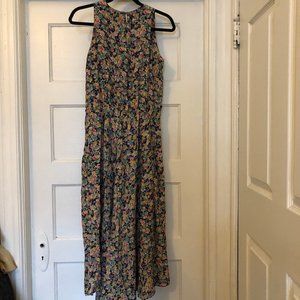 VINTAGE Floral Sleeveless Dress